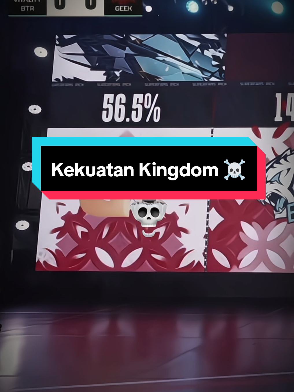 Kekuatan Kingdom 🥶🥵#MLBB9TH #MLBB #rrqhoshi #kingdom #mplindonesia 