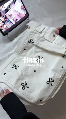 Túi canvas xinh nè #xuhuong #lenxuhuong #tuicanvas #canvasbag #whatinmybag 