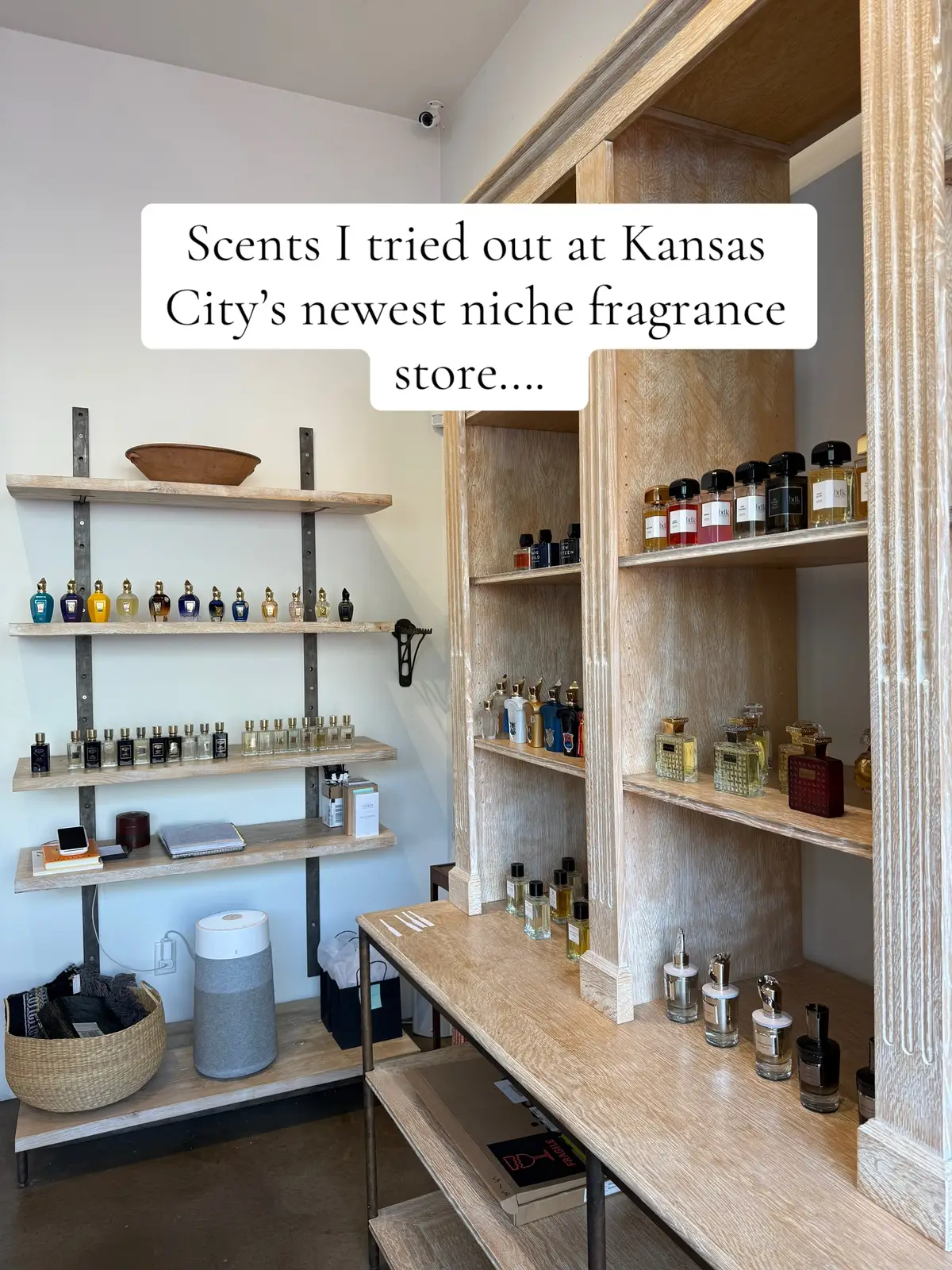 Spent an alarming amount of time in here. Was great to see something new make its way into KC! #trending #fragrance #niche #kansascity 