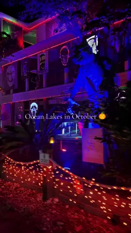 Spooky Season at the beach  👻🌊 #halloween #myrtlebeach 