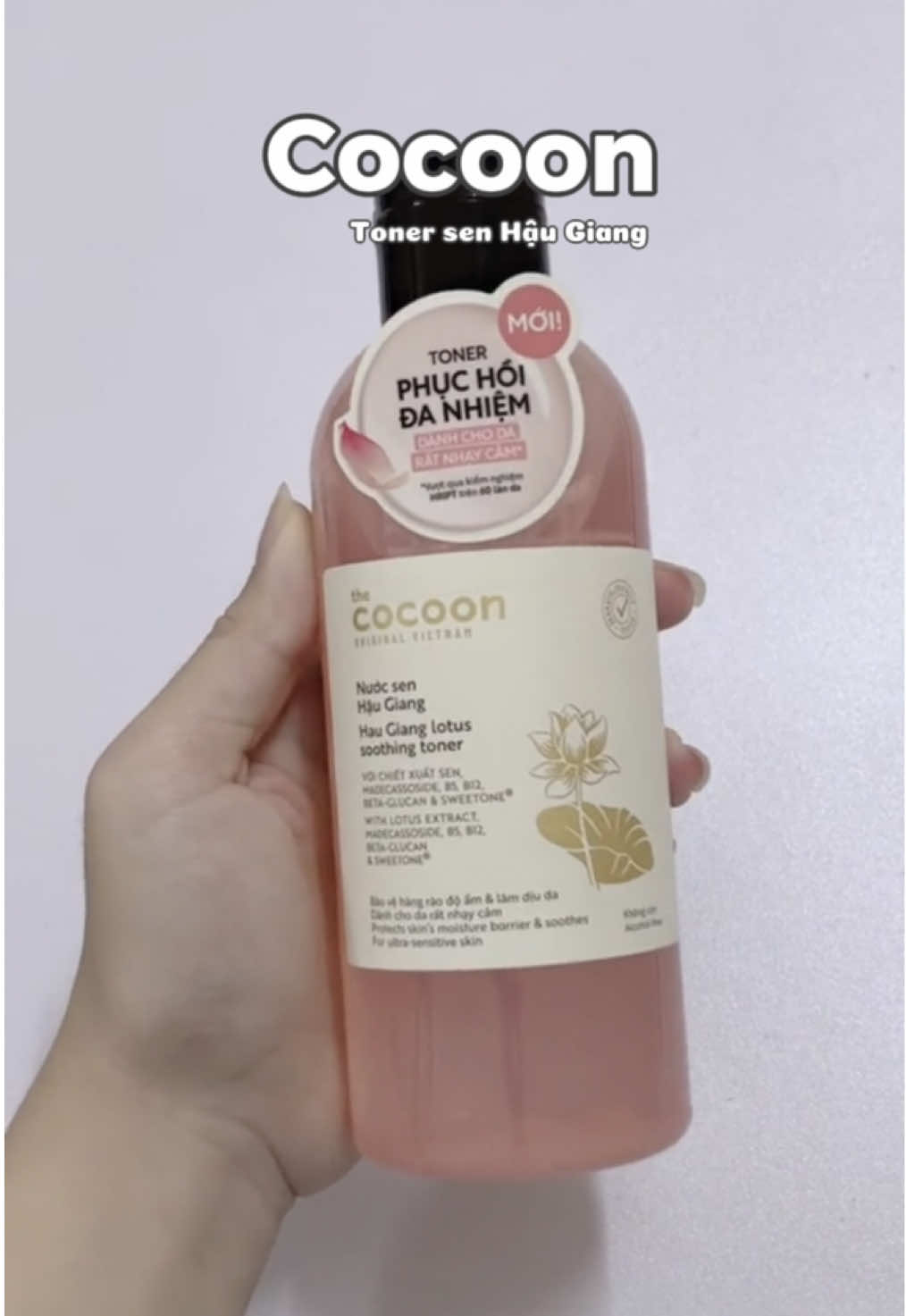 tui hay sài toner này trc makeup dưỡng ẩm cũng oke nè #cocoonvietnam #tonersencocoon #xuhuong #fyp 