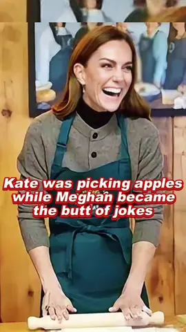 Kate was picking apples while Meghan became the butt of jokes #kate #meghan #william #usa_tiktok 