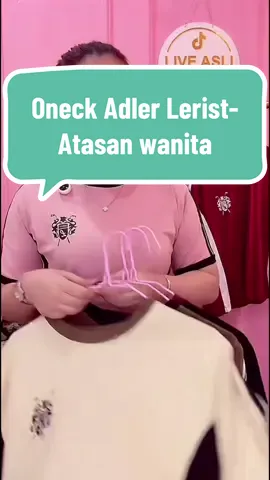 Oneck Adler Lerist- Atasan wanita #atasanwanita #tiktokshop #tiktokshopindonesia 