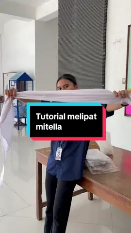 Tutorial melipat mitella, untuk keperluan balut dan bidai @HIMIKA UNRIYO #keperawatan💊💉 #keperawatan #perawatindonesia #mahasiswaindonesia #keperawatanbencana 