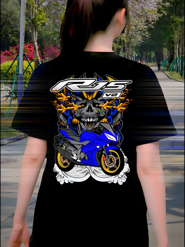 Baju kaos motor R15 keren gas di order bosku #kaosmotor #r15 #yamahar15 #cekkeranjangkuning 