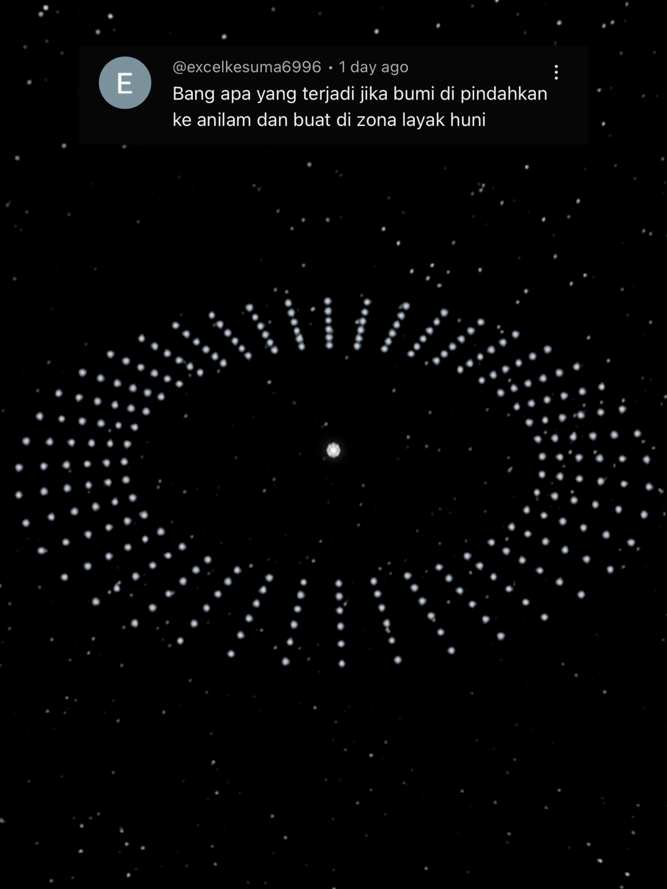 Apa yang terjadi jika bumi berada di zona layak huni bintang alnilam? #bintang #f#fypp