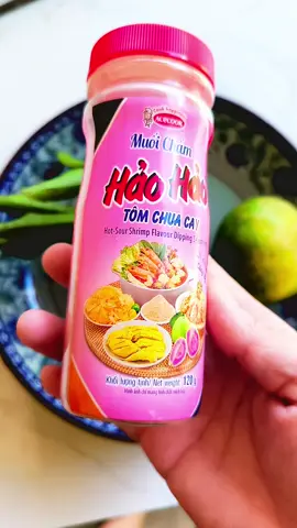 muối chấm hảo hảo tôm chua cay