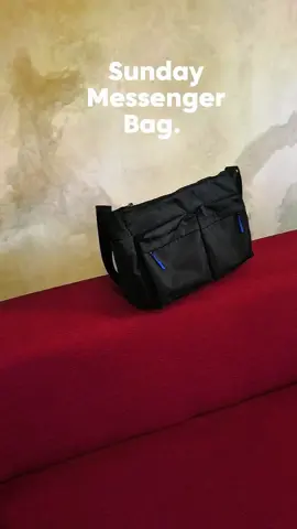 Sunday Messenger Bag. #tasselempang #messengerbag #alldaybackpack #slingbagpria #slingbag 