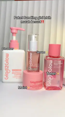 Btw, harga promo❤️‍🔥 #g2g #glad2glowskincare #fyp 