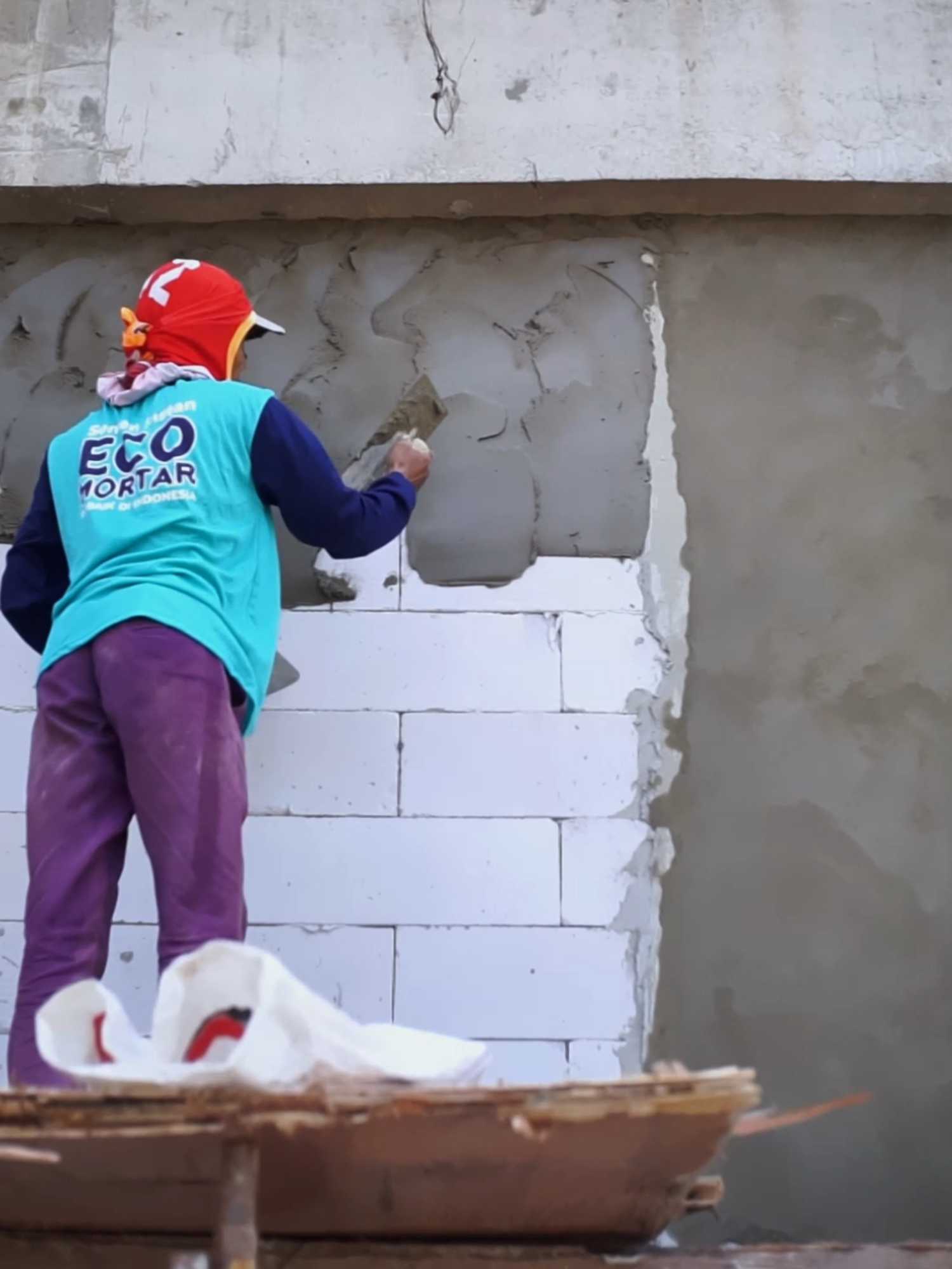 ECO - 301 Plester andalan disetiap pembangunanmu! #SIPPsemudahitu #Bahanbangunan #tukangbangunan #MaterialBangunan #ECOmortar