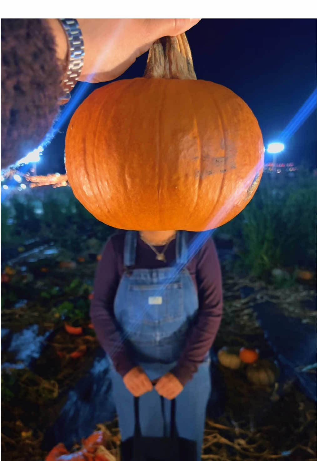 Nothing like a good ol pumpkin 🎃 #onthisday #pumpkinseason #tankafarms #pumpkinpatch #coupleshalloween 