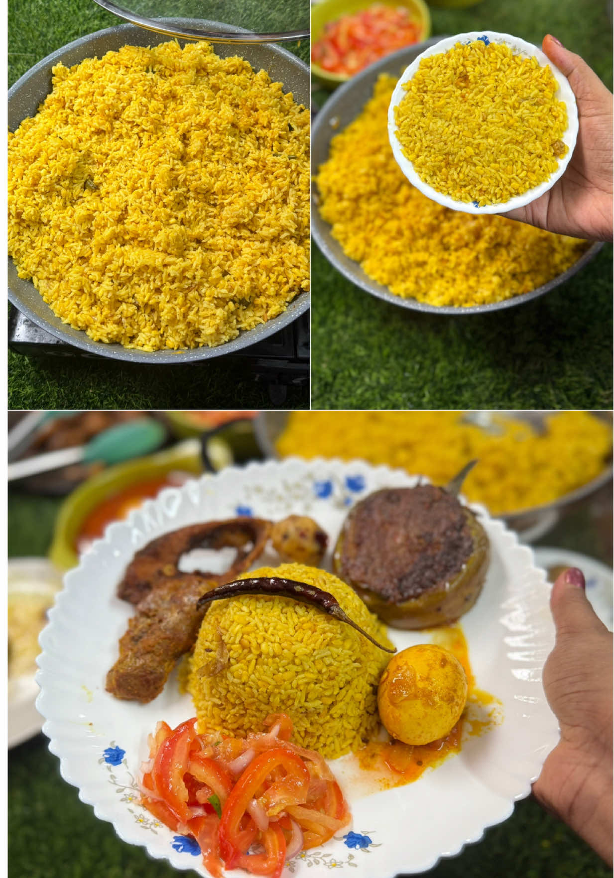 পারফেক্ট ঝরঝরে পোলাও চালের খিচুড়ি রেসিপি 👍যেমন সহজ তেমন লোভনীয় খিচুড়ি রান্না😋🤌 #pe#perfectkhichurih#khichuria#jannatiskitchenecipe