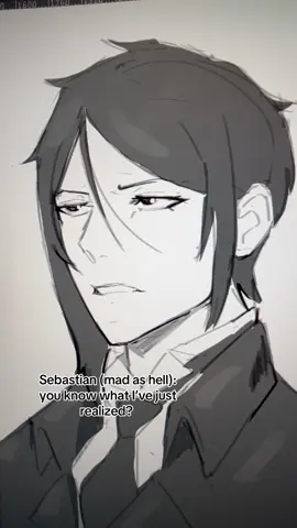 One public tantrum =revoked walking privileges  (BTW THANKS YALL FOR 10K!!)  #kuroshitsuji #blackbutler #sebastianmichaelis #cielphantomhive #fypシ゚viral 