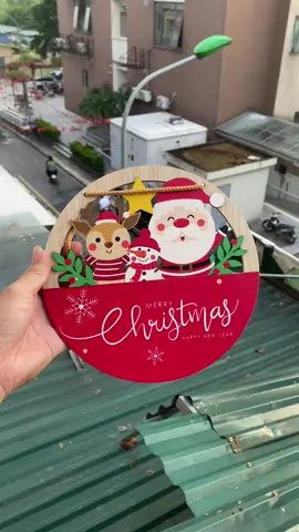 Bảng gỗ treo giáng sinh 2025 #giangsinh2025 #noel #trangtrinoel #trangtrigiangsinh #decorgiangsinh 