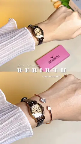 Nemu jam tangan cantik bgt! Look nya elegant & mewahh, cuss samaan! 🫶🏻 #jamtangan #jamtanganwanita #rebirth #rebirthwatch #watch 
