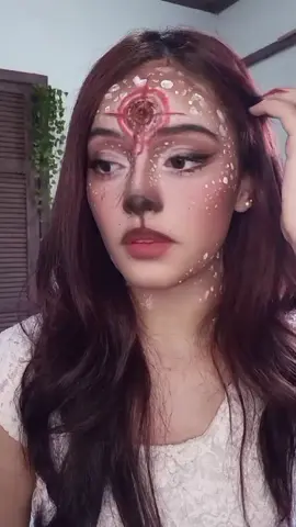 Ho did you just…kill my innocence? #deermakeup #fypシ  #halloweenmakeup #deertarget