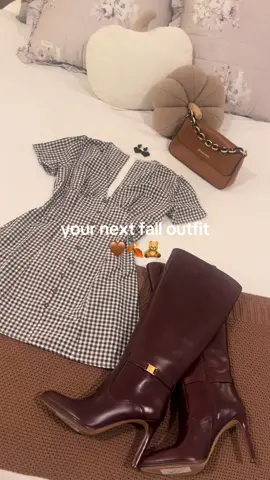 the cutest fall dress 🍂🤎#falloutfitinspo #falloutfit #fallootd #fall2025 #fallboots