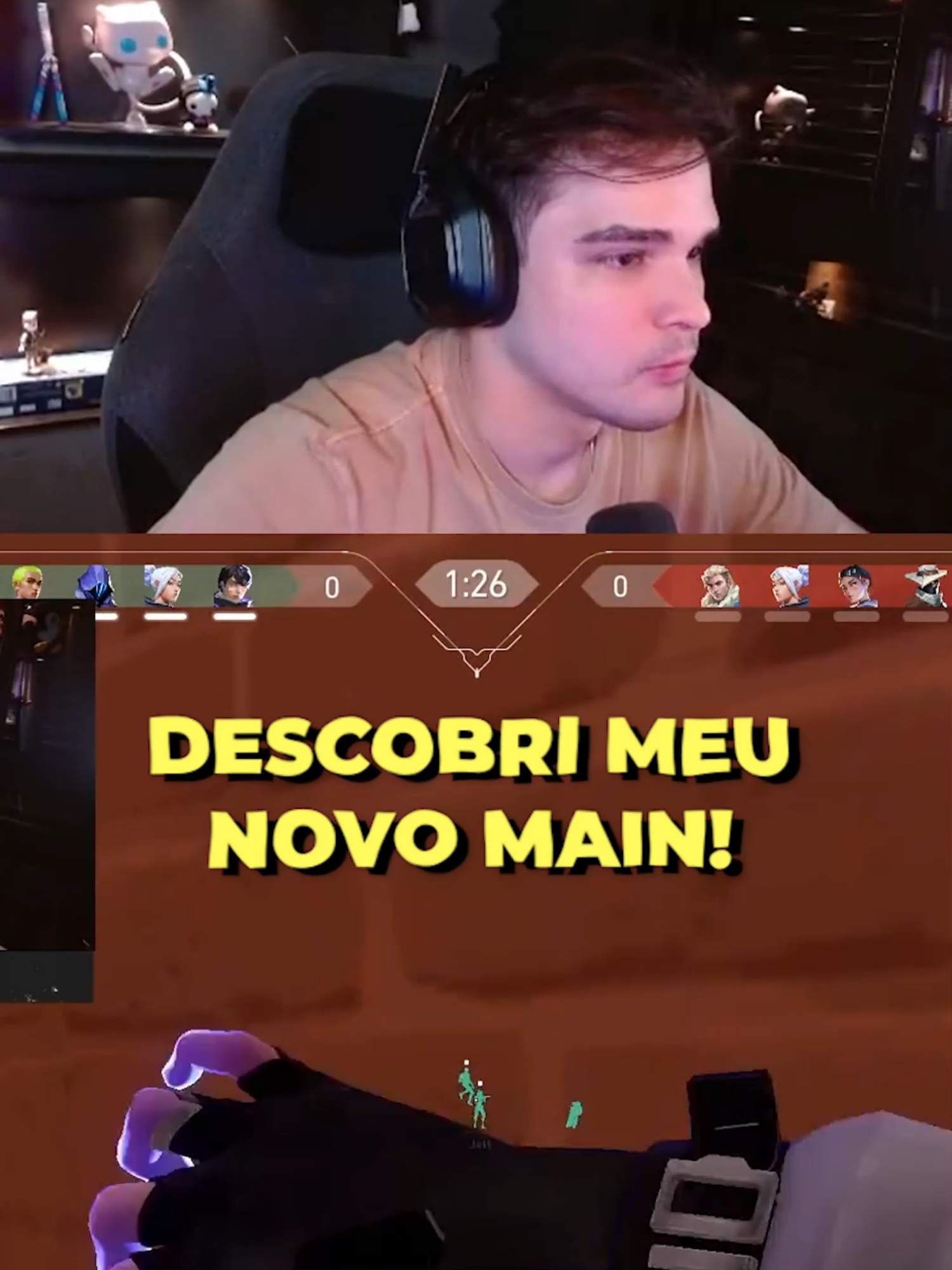 ACHO QUE VOU DAR TCHAU PARA O YORU... #Valorant #valorantbr #valorantgaming #valorantclips #xarolavalorant #yoru