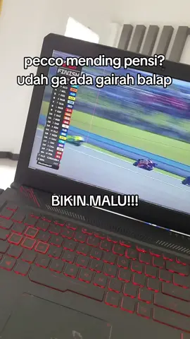 pecco mending pensi???bikin malu ducati lenovo!! #motogp 