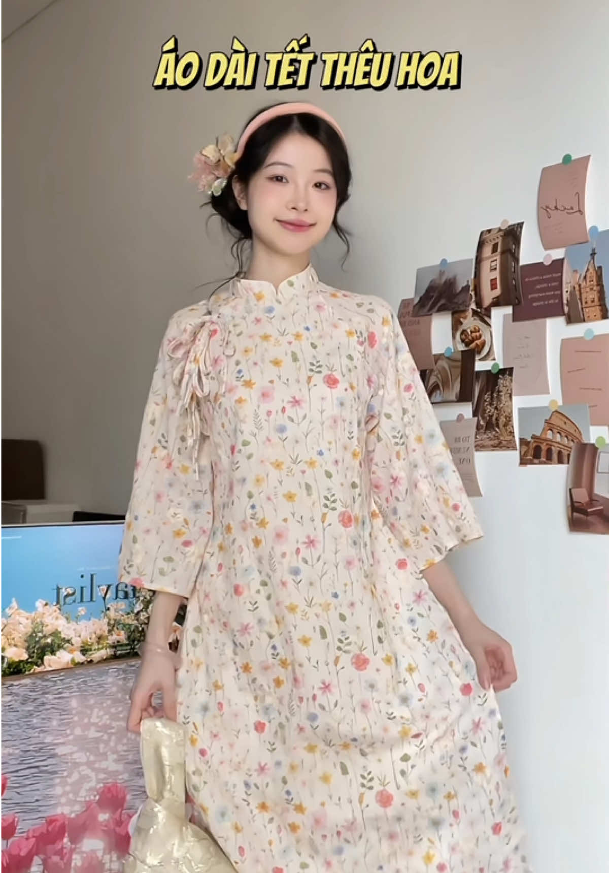 Cốt ơiiiii #callmebyther #TikTokFashion #thoitrangnu #tet2026 #aodaitet 