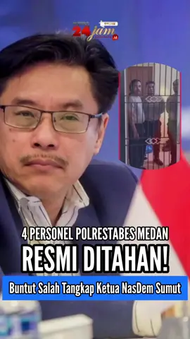 METRO24JAM.ID  –  Bidang Propam Polda Sumut melakukan penempatan khusus (Patsus) terhadap 4 personel Satuan Reserse Kriminal (Satreskrim) Polrestabes Medan. Hal ini dilakukan imbas Insiden salah tangkap Ketua DPW NasDem Sumut Iskandar ST di Bandara Kualanamu. BACA BERITA LENGKAPNYA HANYA DI: www.metro24jam.id #metro24jam #berita #nasdem #nasdemsumut #salahtangkap  @humas_poldasumut @polrestabesmedan @Prabowo @bobbynst @RICO TRI PUTRA BAYU WAAS @gerindrasumut 
