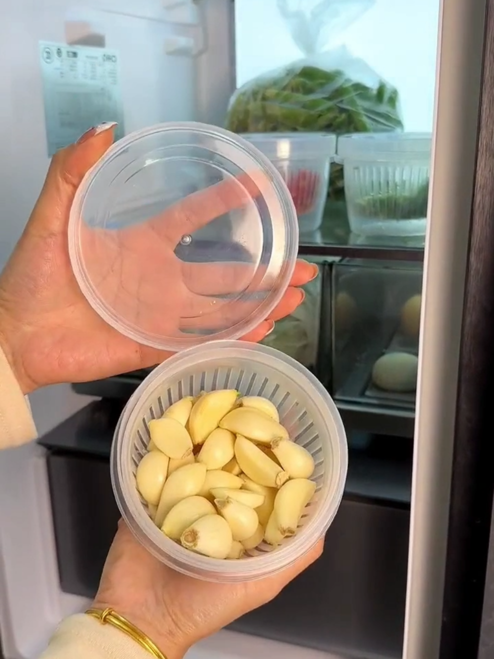 Hay trữ sẵn hành tỏi thì phải biết bộ hộp này #hopdunghanhtoi #dogiadung #giadungtienich #TikTokAwardsVN 