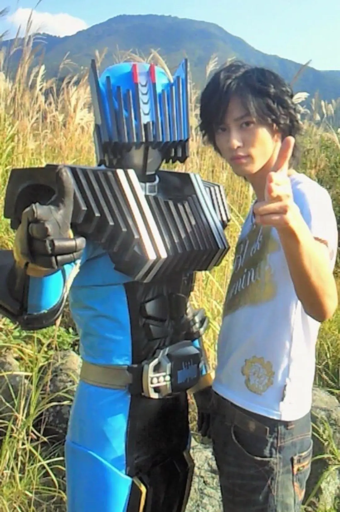 my fave era of toku fits and hair #supersentai #kamenrider 