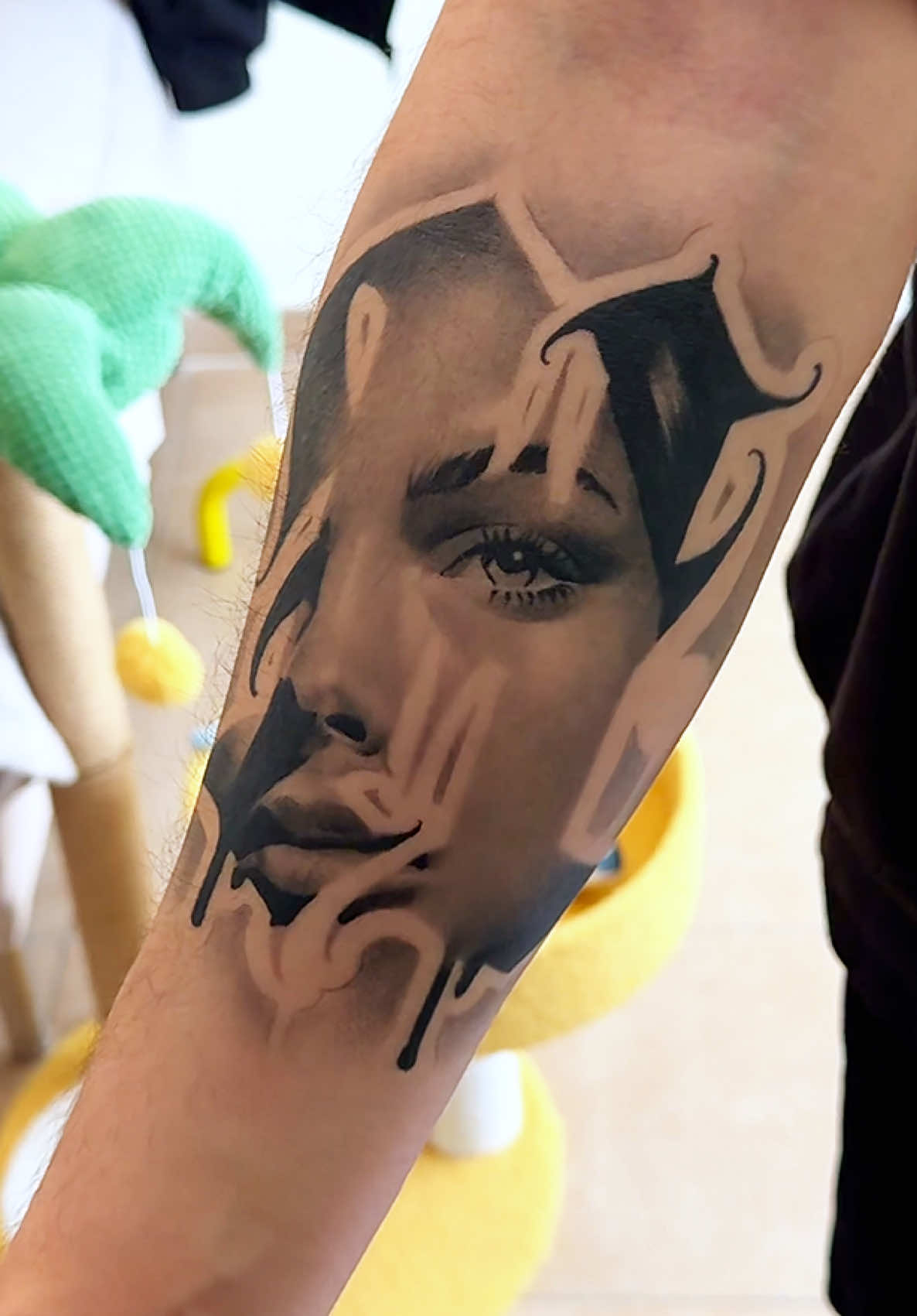 Otro Cicatrizado 👌🏼 #tattoo #chicano #blackandgreytattoo 