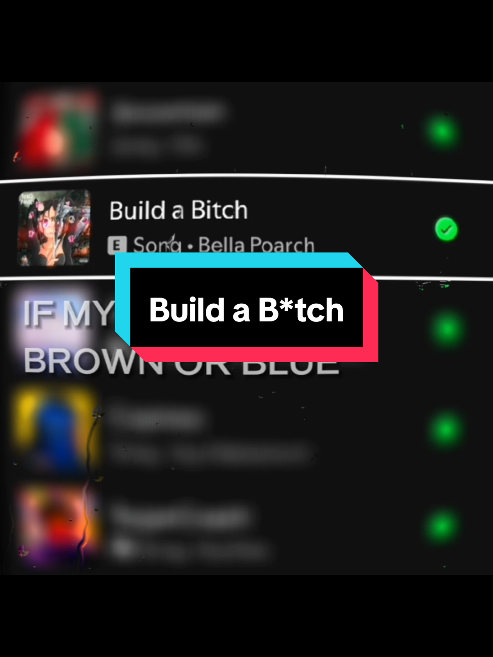 2021 vibes 😌 #bellapoarch #lyrics_songs #spotify #buildabitch #2021vibes 