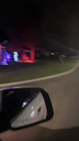 Isaac couldn’t sleep we took ride and saw creepy house #halloween #supportloveautism #profound #nonverbal #foryoupage 