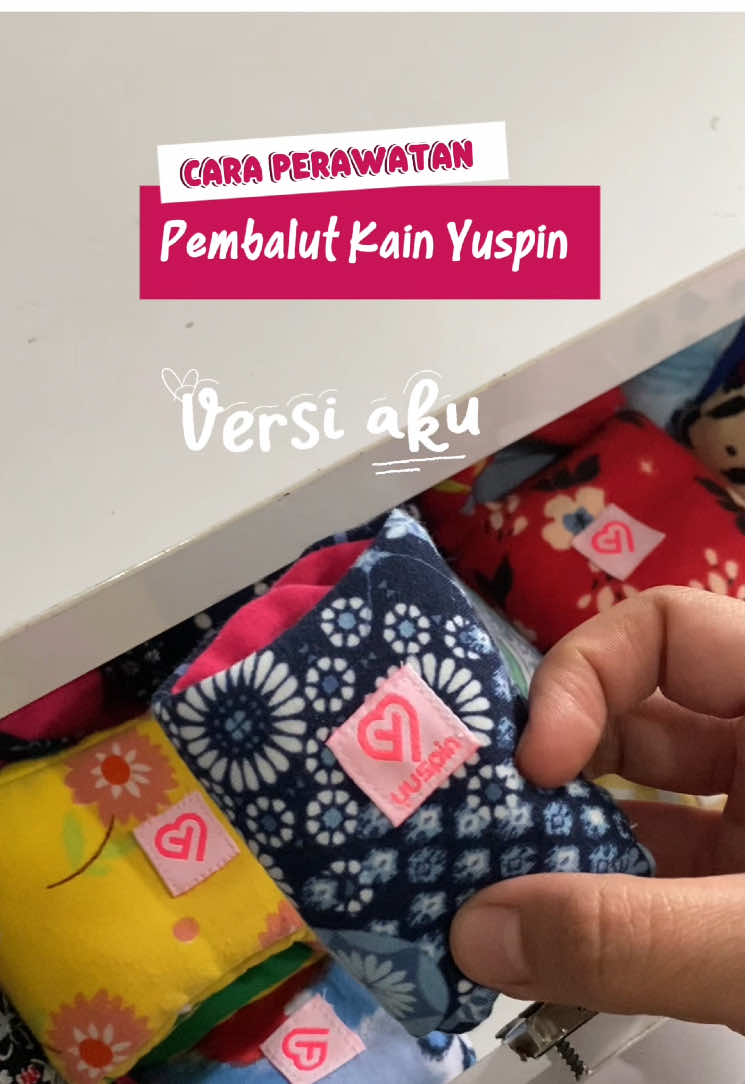 Cara perawatan pembalut kain yuspin versi aku 1. Cuci pembalut  2. Jemur dibawah sinar matahari 3. Setrika dan simpan kembali ke pouch #yuspinpembalutkain #antibakteri #nowaste #pembalutcuciulang #ramahlingkungan 