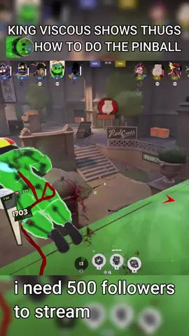 KING VISCOUS SHOWS THUGS HOW TO DO THE PINBALL #deadlock #viscous #fyp 