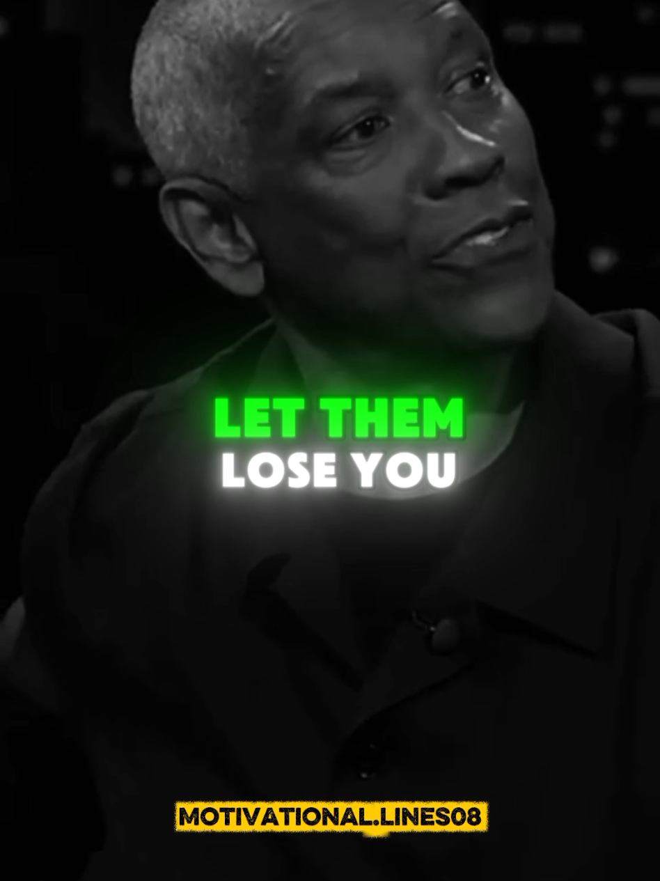 Let Them Lose You #inspirationalquotes #denzelwashingtonspeech #motivationalquotes #denzelwashingtonquotes #success #motivation #denzelwashington #dailymotivationalquotes 