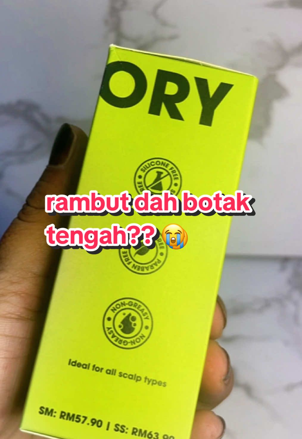 korang kalau rambut dah start gugur, please cari solution tau !!  sebab kalau rambut dah mula botak susah nak tumbuh balik.. try la theory ni guys sangat2 bagus.. fatin pun dah try👍🏻  #ampouleserum #hairgrowthboost #hairgrowthboost #yourhairourtheory 
