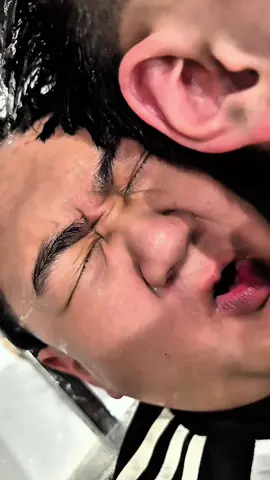 Kính trên nhường dưới #xitphongtoc #xitbongbenh #akuma #fluffyhair 