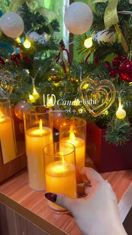 LED Candle lights ✨ #candles #candlelights #ledcandle #candlewithbattery #christmasdecor 
