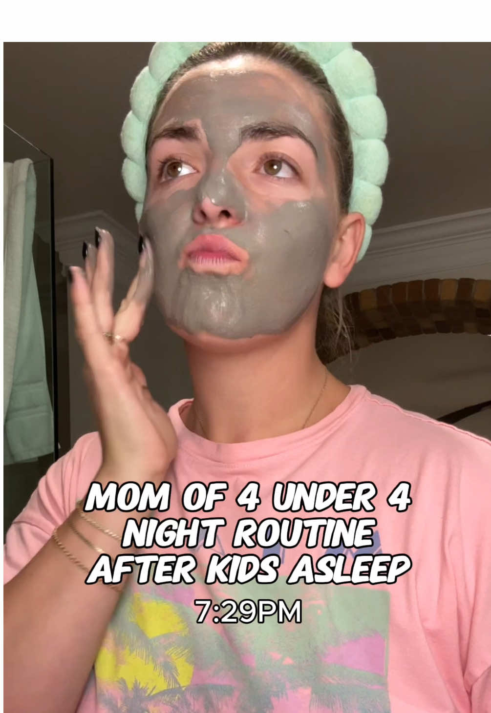 rydelly stayed up too late hehe & chat said i could say 4under4 so 🤷‍♀️ 🤣😜 #nightroutine #4under4 #momof4 #mom #nighttimeroutine 