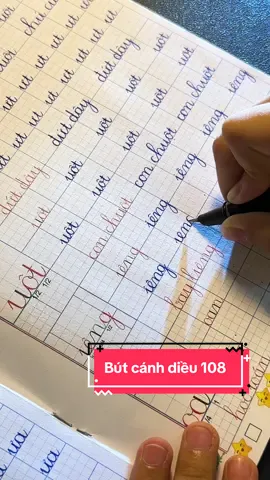 Đi học bận quá ! Lâu rồi ebé mới có tg ngồi nắn nót từng nét chữ xinh xinh🥰🥰 #embelop2 #tieuhoc #chuchuantieuhoc #luyenchudep #cogiaome📝 