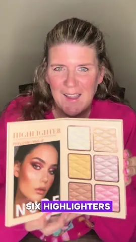 43 color multi functional face makeup palette. 4 layer makeup book with eyeshadow, blush, highlighter and contour all in one. #christmasgiftideas #makeupaddict #makeuppalette #tiktokmademebuyit 