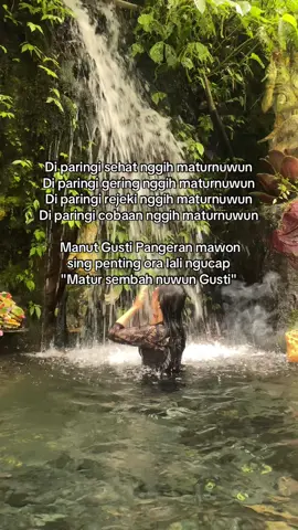 Gusti niku adil.. becik ketitik ala ketara