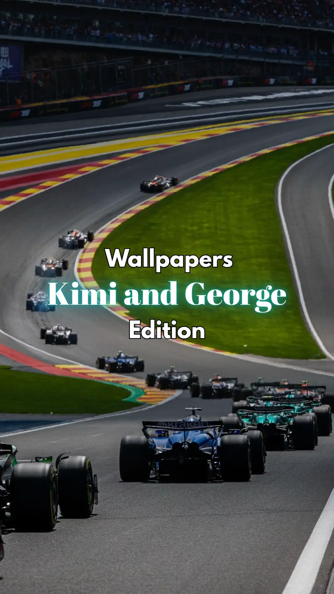 Kimi and George for Mercedes 2026 | F1 Wallpaper