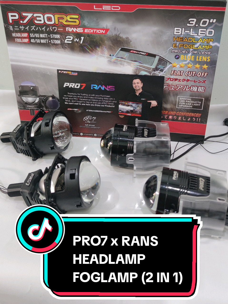 P730RS Headlamp+ Foglamp PRO7 x RANS Raffi Ahmad #variasisragen #p730rs #pro77777777777 #terangbersamapro7 #raffiahmad 