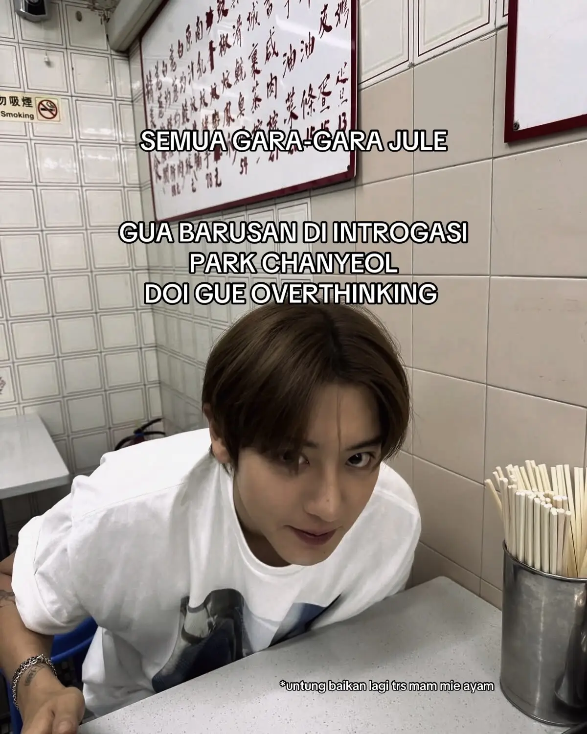 aku ga gitu kok syng🙏  disclaimer: hatters pasti gapercaya #exo #chanyeol #fyp 