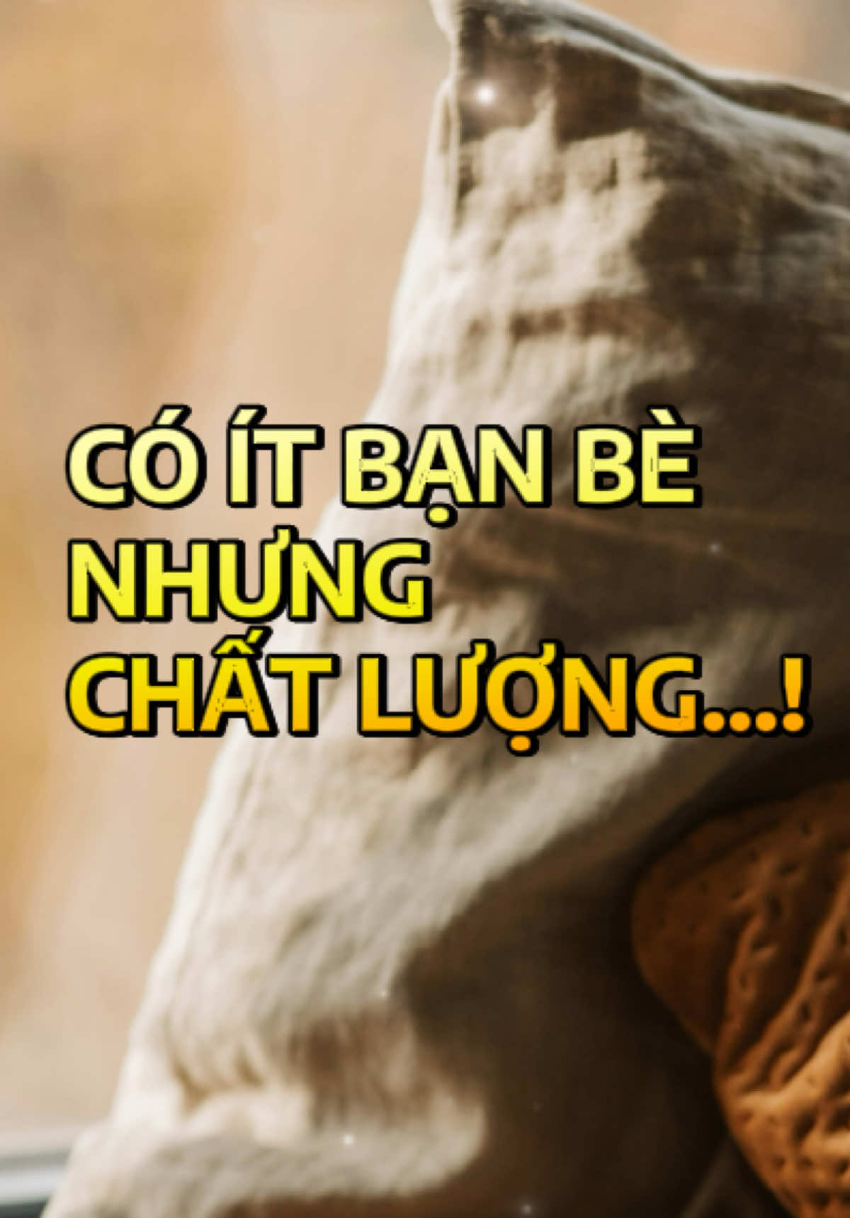 Bạn bè nhiều mà không chất lượng không giúp nhau để cuộc sống tốt đẹp hơn thì có thể cũng chẳng để làm gì… #songpresent #baihoccuocsong #cuocsongthuongngay 