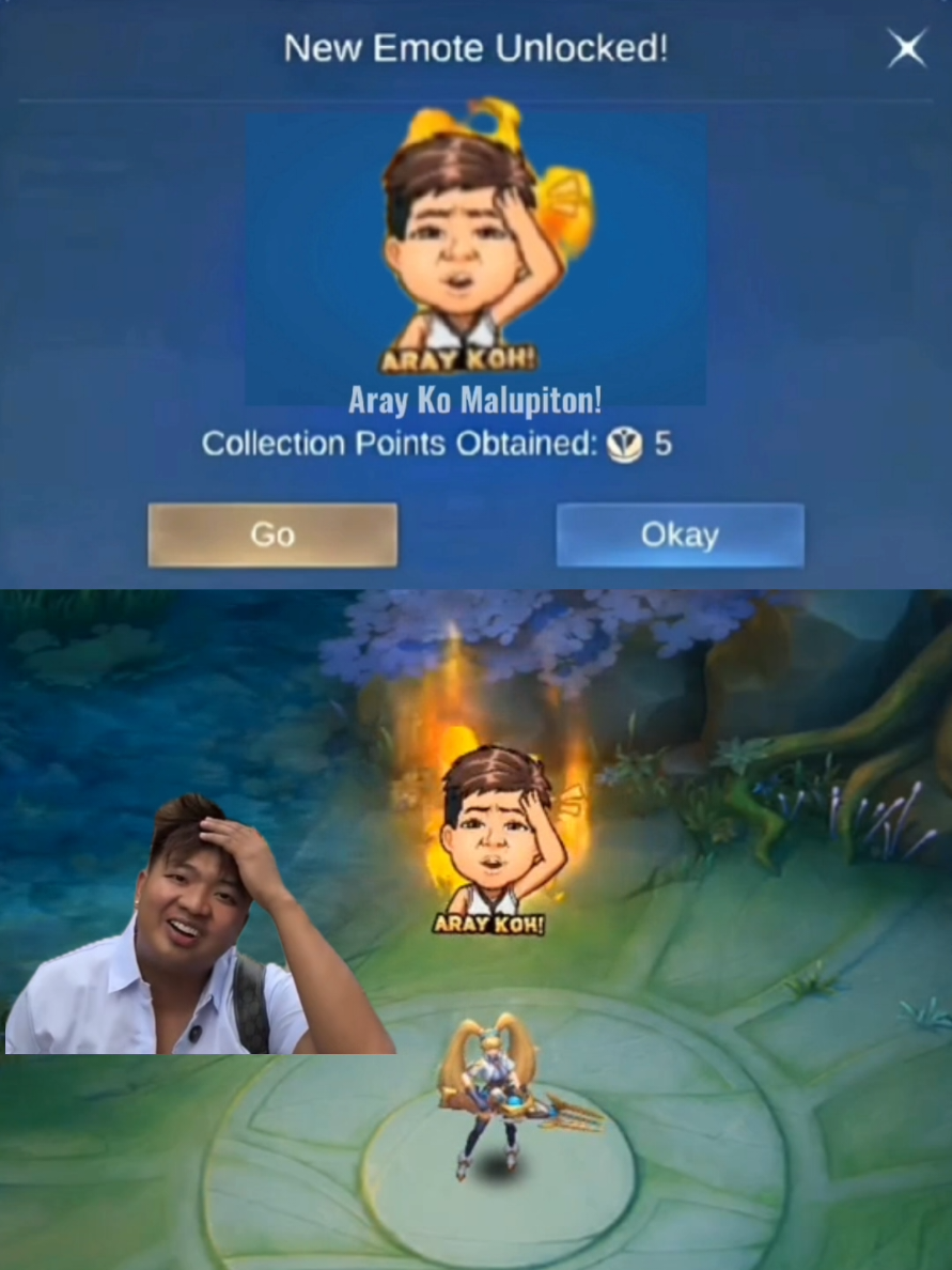 New malupiton emote unlock 💀✅ #malupiton #MLBB #MLBB9TH #araykoh 