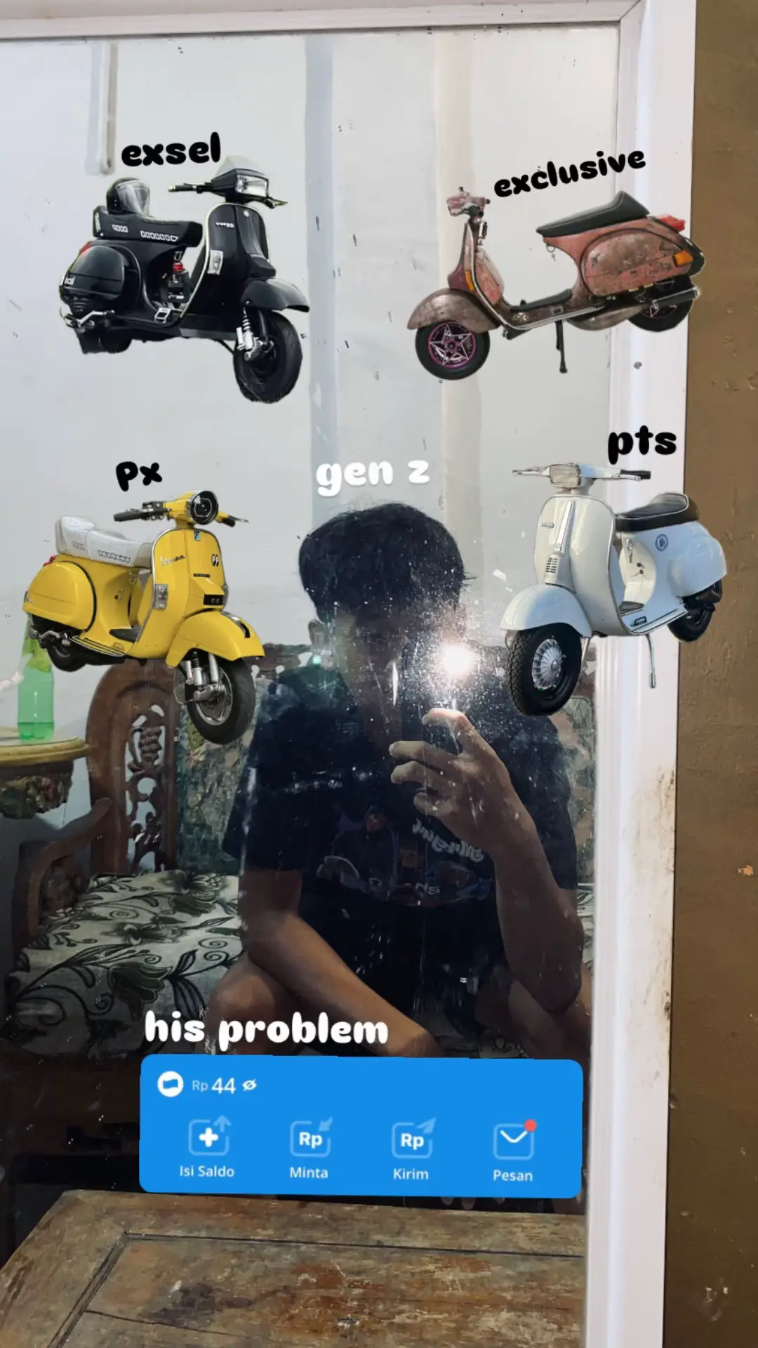 #fyp #lewatberanda #vespaklasik #vespaindonesia 