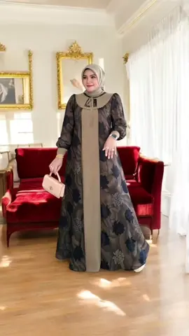 SEKAR DRESS BAHAN MOTIF BRASO MIX POLOS CERUTY BABYDOLL FULL PURING #promoseruweekend #fashionmuslim #bajulebaran #gamiskekinian #ootdharian 