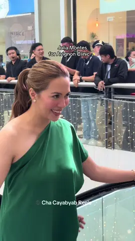 #JuliaMontes for #Avignon Clinic at@SM City Pampanga 😍 #cocomartin #fyp 