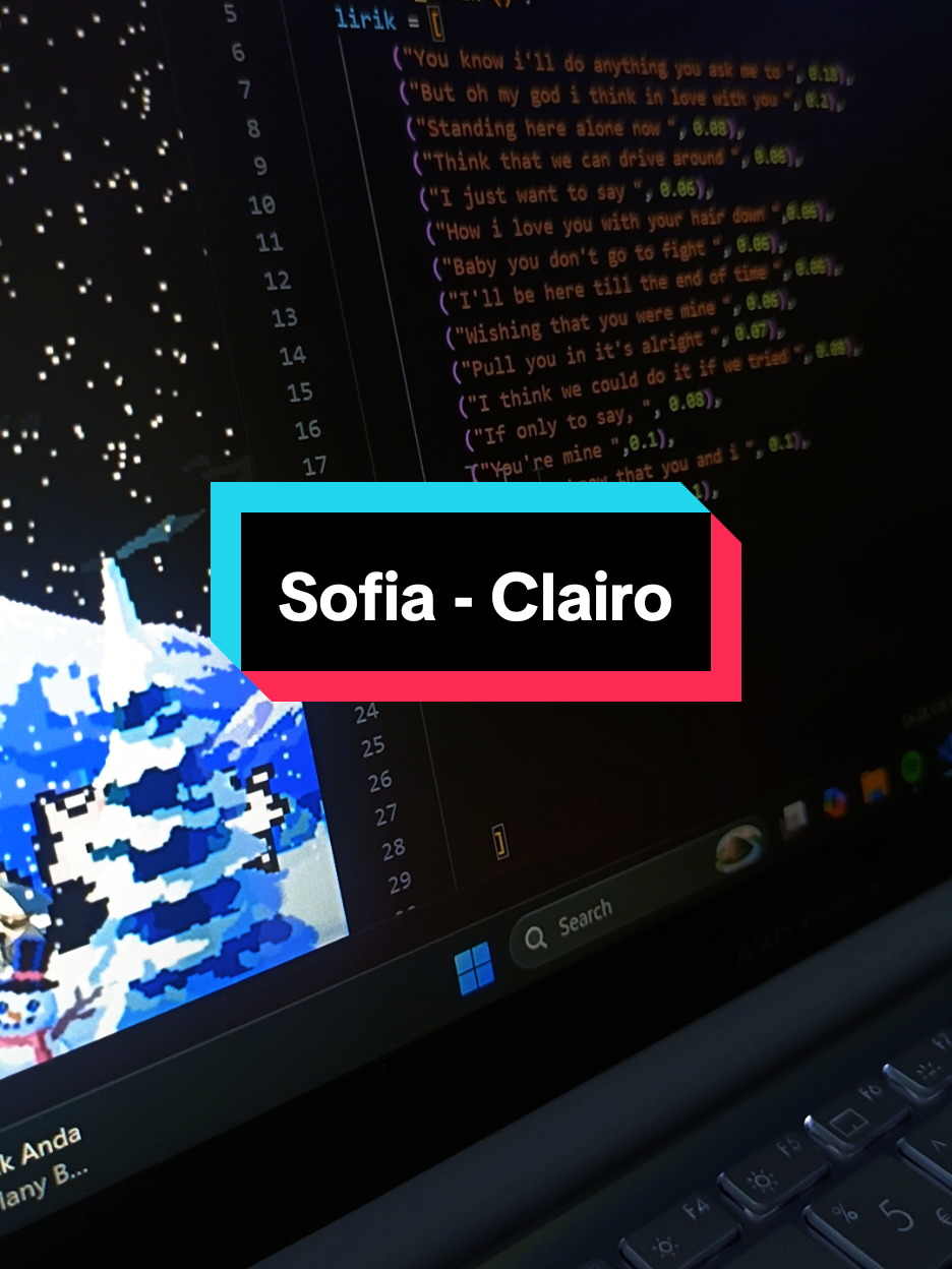 Sofia | Code in bio #song  #lyrics  #fyp  #sofia  #coding 