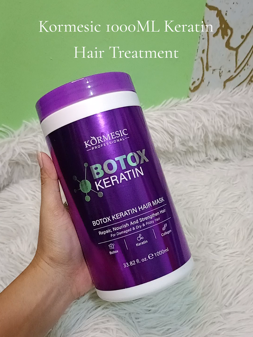 Kormesic 1000ML Keratin Hair Treatment  #kormesic #kormesichairmask #kormesicbotoxkeratin #hairtreatment #hairmask 